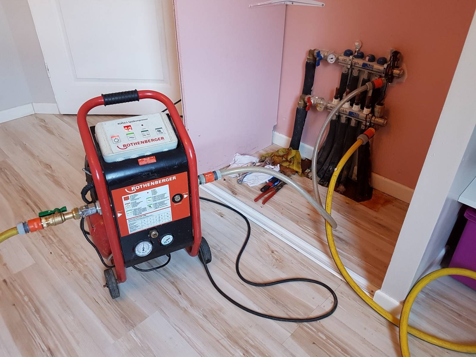 Paşaköy Vaillant Hermetik Şofben Petek Temizliği